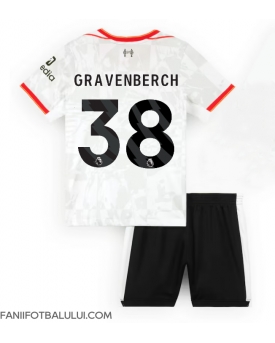 Liverpool Ryan Gravenberch #38 Echipament de Fotbal Replică 2024-25 Copii Treilea (+ Șorturi)